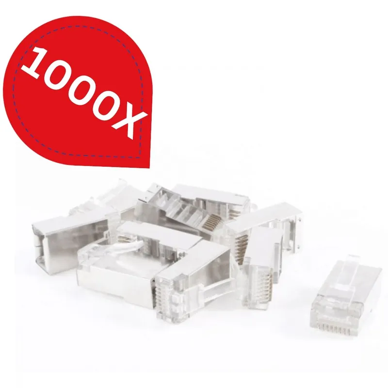 Transport gratuit Pachet 1000 bucăți Mufa RJ45 CAT6