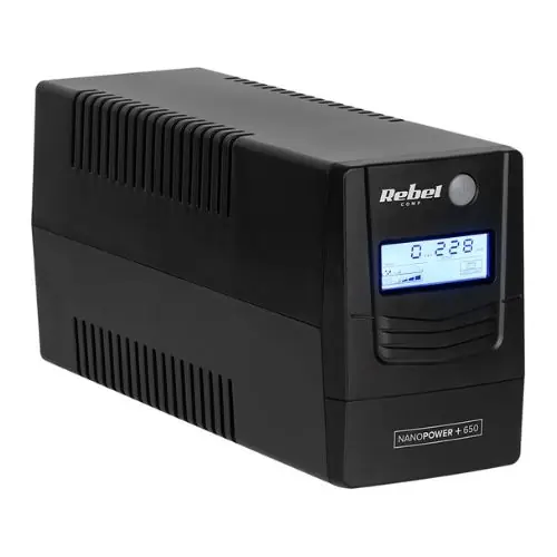 UPS OFFLINE NANOPOWER PLUS 650 (650VA/360W) - REBEL RB-4023 Reducere de preț