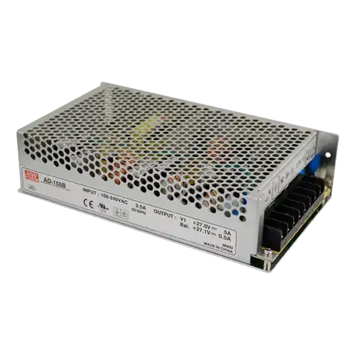 Sursa de alimentare in comutatie, 27.6V + 27.1V / 5A + 0.5A, back-up - MEAN WELL AD-155B Reducere de preț