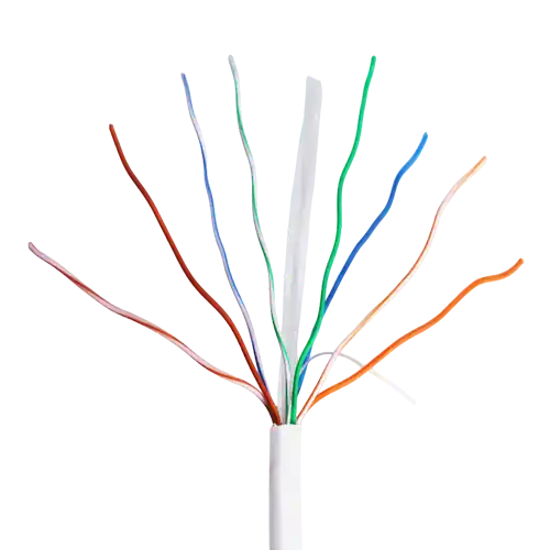 Plată sigură Cablu UTP, cat 6E, cupru integral, LSZH, cutie 305 metri, DCA - UNV UV-UTP6-300-BC24AWG-DCA-B-W