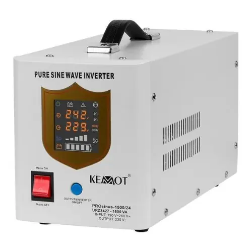 Ofertă UPS Centrale Termice Sinus Pur 1500VA/1050W 24V - KEMOT URZ3427