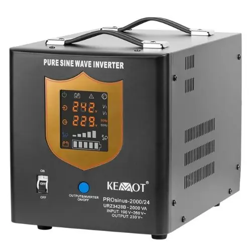 Preț promoțional UPS Centrale Sinus Pur 2000VA/1400W 24V - KEMOT URZ3428B