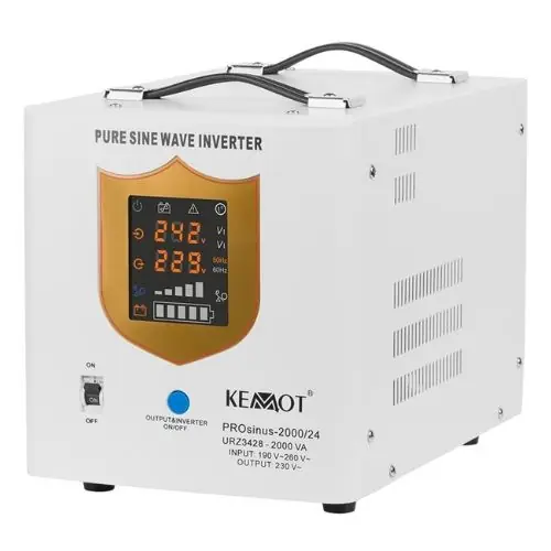 UPS Centrale Sinus Pur 2000VA/1400W 24V - KEMOT URZ3428 Preț redus