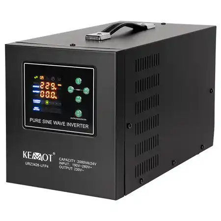 UPS pentru centrale, sinus pur, 2000VA/1400W 24V - Kemot URZ3428-LFP4 Super ofertă
