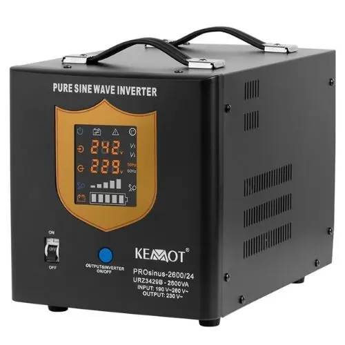 UPS Centrale Sinus Pur 2600VA/1800W 24V - KEMOT URZ3429B Lichidare de stoc