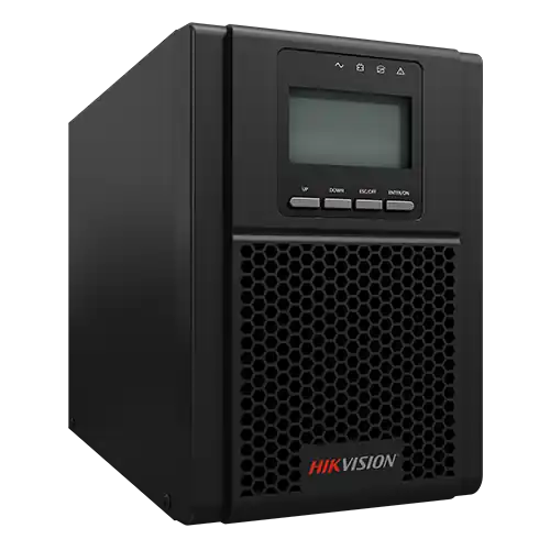Super ofertă UPS Online, 900W, PFC, Sinusoidala pura, 2 baterii incluse 12V/9Ah - HIKVISION DS-UPS01K24-R-TS