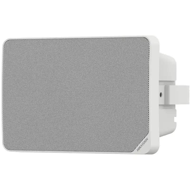 Super ofertă Difuzor Hikvision, 20 W,2xMicrofon, 1xRJ45, Stocare 64 GB EMMC, PoE, Bluetooth- DS-QAZ1120G1R-B