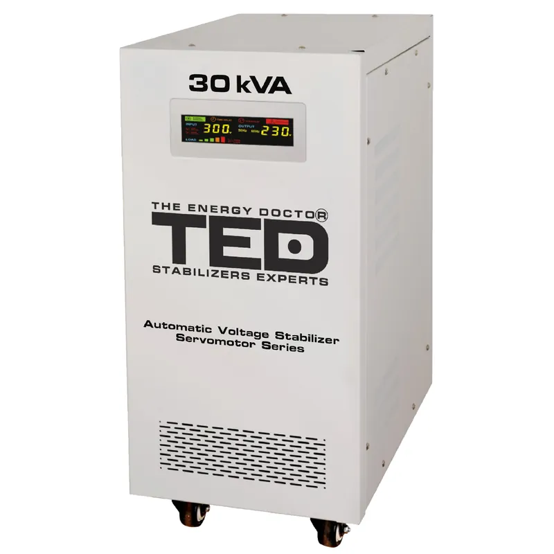Stabilizator retea maxim 30KVA-SVC cu servomotor monofazat TED001962 Cumpără acum