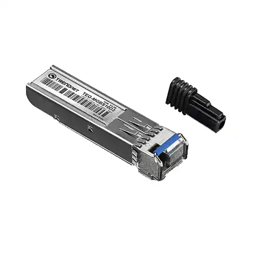 Expediere rapidă Modul SFP Dual Wavelength Single-Mode Simplex LC, 1.25G, TX:1310nm/RX:1550nm, 20Km - TRENDnet TEG-MGBS10D3