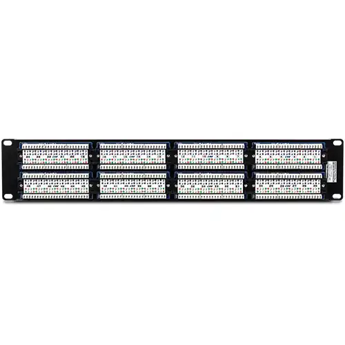 Patch Panel 48 porturi RJ45 UTP 19, Cat5/5e - TRENDnet TC-P48C5E Super ofertă
