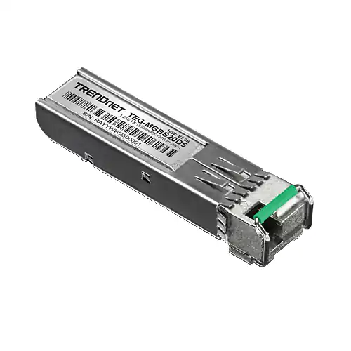 Transport gratuit Modul SFP Dual Wavelength Single-Mode Simplex LC, 1.25G, RX:1310nm/TX:1550nm, 20Km - TRENDnet TEG-MGBS20D5