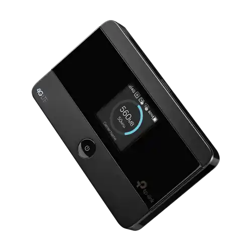 Router portabil 4G, Wi-Fi 4, Nano SIM, microSD, Baterie 2100 mAh - TP-Link M7350 Calitate înaltă