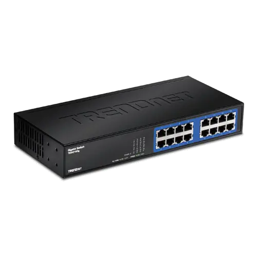 Switch GREENnet 16 porturi Gigabit - TRENDnet TEG-S16DG Retur gratuit