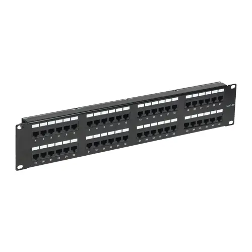 Retur ușor Patch Panel 2U'FTP cat6'48 porturi RJ45 - ASYTECH Networking ASY-PP-FTP6-48