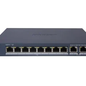 Switch Hikvision, 8 × 10/100 Mbps PoE port,2 × Gigabit RJ45 port - DS-3E1310P-EI/M Reducere de preț