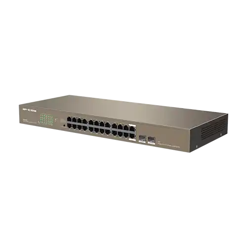 Ofertă exclusivă Switch 24 x RJ45 1G, 2 x combo SFP 1G - IP-COM G1024F