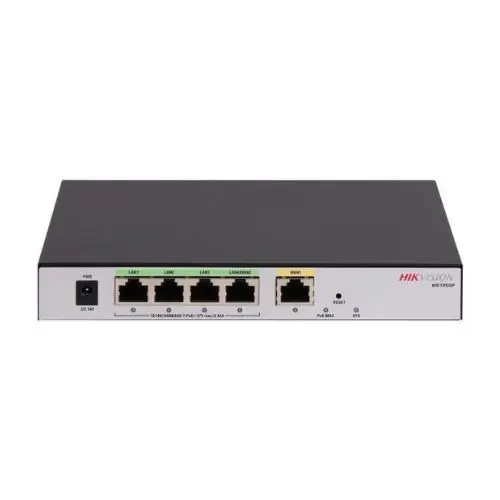 Router 4 porturi LAN Gigabit PoE , 1/2porturi WAN Gigabit - HIKVISION DS-3WG105GP-SI Preț mic