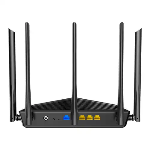 Router Wi-Fi 6e, AX5700 TriBand 2.4/5GHz/6GHz, 861+2402+2402 Mbps,5x6dBi, 4 x Gigabit - TENDA TND-TX27-PRO Livrare rapidă