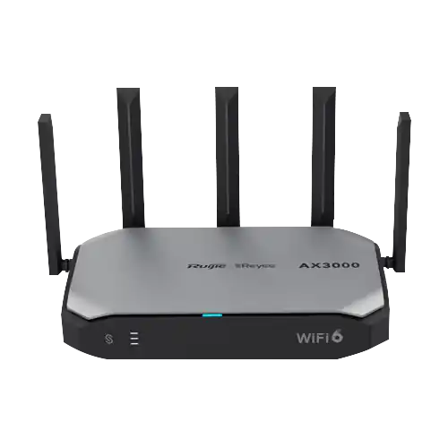 Router WiFi 6 Dual Band, 5 porturi GE, AX3000, Cloud Management - Ruijie RG-EG105GW-X Cel mai bun preț