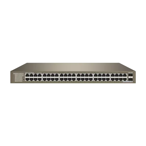 Switch 48 porturi Gigabit, 2 porturi SFP Gigabit, L2 Cloud Management - IP-COM G3350F Chilipir