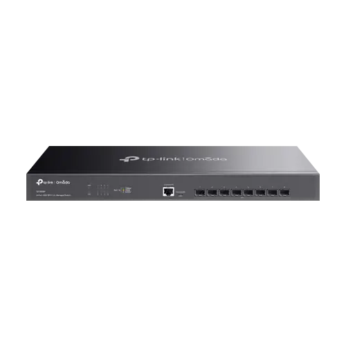 Switch 8 porturi SFP+ 10G, L2 Management, 1U - TP-Link Omada SX3008F Ofertă de sezon