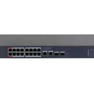 Vezi acum Switch Dahua CS4220-16GT-240, 20 porturi, 16x PoE Gb, 2x RJ45 Gb, 2x SFP Gb, 240 W, cu management