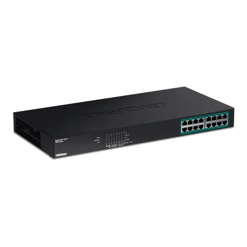 Ultima șansă Switch 16 porturi Gigabit PoE+246W-TRENDnet TPE-TG160G