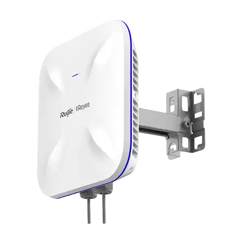 Acces Point exterior AX1800 Dual-Band, Wi-Fi 6, 1x GE, 1x SFP, PoE IN, Cloud Management - Ruijie RG-RAP6260(G) Plată sigură
