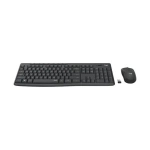 Noutate Kit TASTATURA si Mouse LOGITECH, "MK295", wireless,taste format standard (104-108 taste), mouse Graphite, 3/1 butoane, 104, "9