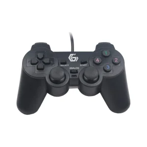 GAMEPAD cu fir GEMBIRD, 2x console, PC, USB, negru, "JPD-UDV2-01" Reducere de preț