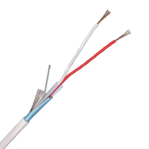Cablu de alarma 2 fire ecranate, cupru integral, 100m 2CUEF Lichidare de stoc