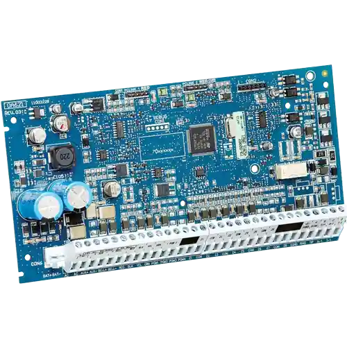 Placa centrala SERIA DSC POWER NEO 6 zone extensibila la 16 zone, 2 partitii - DSC HS2016PCBE Lichidare de stoc