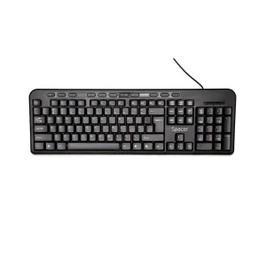 Vezi acum Tastatura Spacer SPKB-169 cu fir, USB, multimedia, 104 taste + 11 taste multimedia, anti-spill,