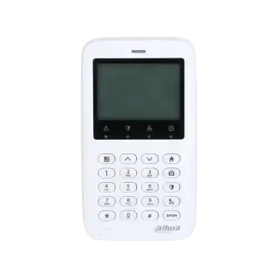 Tastatura centrala alarma Dahua ARK50C-R, card IC, LED, 433.1 MHz, compatibila centrale ARC Ofertă limitată