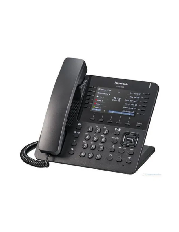 Telefon digital proprietar Panasonic KX-DT680NE-B "KX-DT680NE-B" Transport gratuit