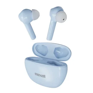 Casti fara fir bluetooth TWS dynamic+ tip earbuds Maxell, Bleu Doar azi