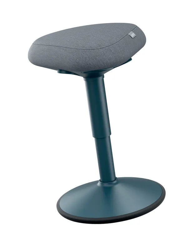 Scaun ergonomic reglabil 47-64cm Leitz, Gri carbune Plată sigură