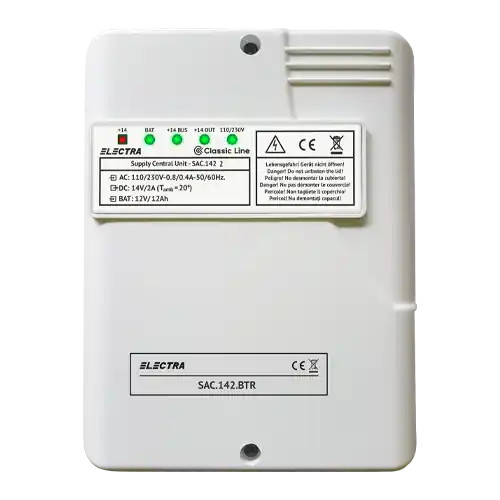Transport gratuit Sursa de alimentare in comutatie cu back-up SAC.142.BTR - ELECTRA SAC.142.BTR