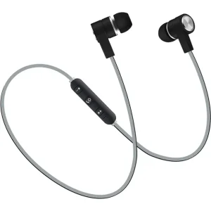 Casti fara fir bluetooth cu microfon Bass-13 Maxell, Negre Noutate