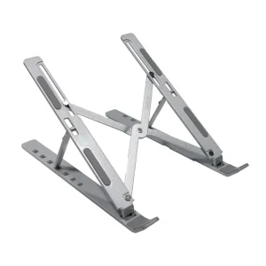 Stand Notebook Spacer 15.6", aluminiu, pliabil si ajustabil, 7trepte de inaltime, husa de transport, "SPNS-FOLD-S" Reducere extra