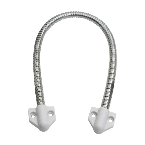 Set legatura flexibila din inox, capete din plastic vopsit alb,400 x 6 mm, CSL-400-2 Calitate înaltă