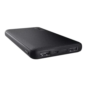 Baterie portabila Trust Primo Ultra-thin Eco, 10000mAh, 2x USB, 1x MicroUSB, 1x USB-C, Negru Livrare gratuită