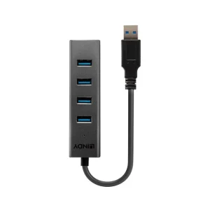 Cumpărături sigure HUB USB Lindy 4 Port USB 3.0 "LY-43324"