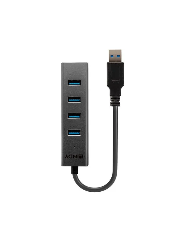 Cumpărături sigure HUB USB Lindy 4 Port USB 3.0 "LY-43324"