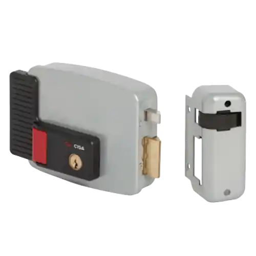 Yala electrica aplicata cu buton, clasa securitate 3, deschidere dreapta - CISA 1.11731.60.1 Retur ușor