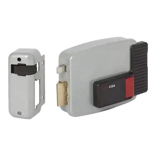 Yala electrica aplicata cu buton, clasa securitate 3, deschidere stanga - CISA 1.11731.60.2 Noutate