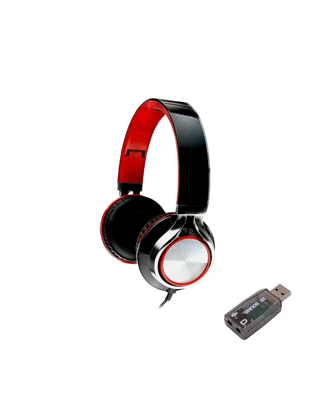 CASTI Spacer, cu fir, standard, utilizare multimedia, microfon pe fir, pliabile, banda ajustabila, conectare prin adaptor USB 2. Plată sigură