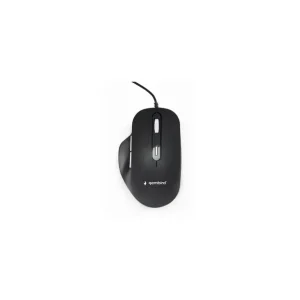Premium Mouse GEMBIRD, PC sau NB, cu fir, USB, optic, 3600 dpi, butoane/scroll 6/1, , negru, "MUS-6B-02"