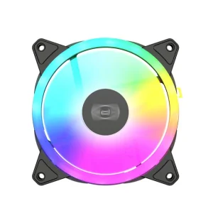 SET 3 VENTILATOARE PCCOOLER, 120mm, 500 - 1800 RPM, LED ARGB, conector 4 pin, "F3 T120ARGB3 IN 1 BK" Comandă acum