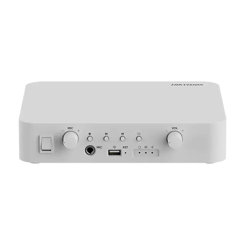 Amplificator IP 1 zona, 40W, Alarma, USB, Bluetooth - HIKVISION DS-QAE1A40G1-VB Ieftin